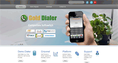 Desktop Screenshot of golddialer.com